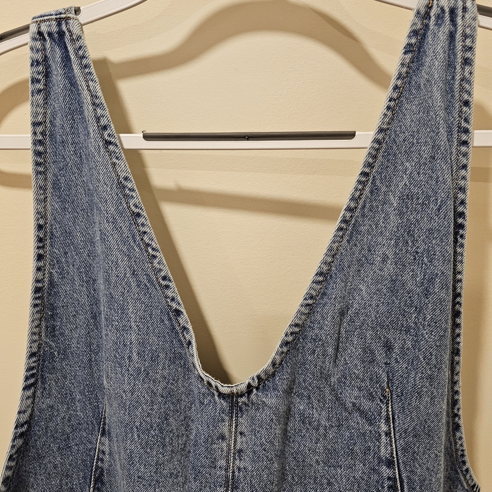 Free People We the Free High Roller Denim Skirtall; EUC; Size Large - Picture 6 of 7